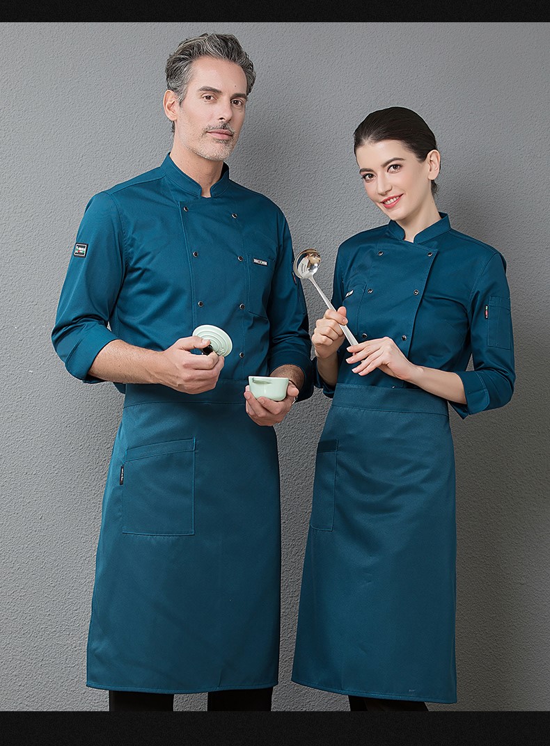 廚師工作服男長(cháng)袖定制logo印字秋冬廚師服加肥加大xxxxxl超大大碼(圖18)