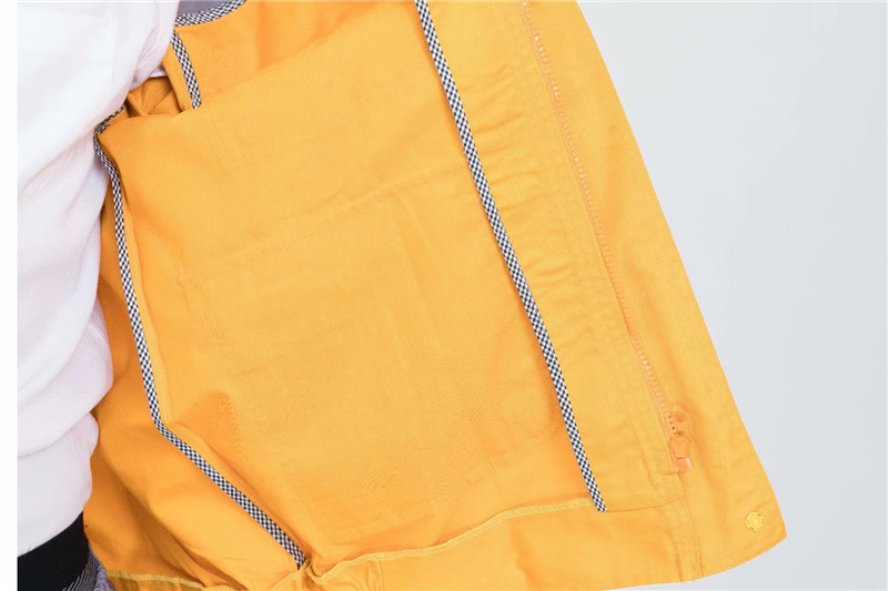 長(cháng)袖拼色工作服套裝男定制印字救援服勞保上衣汽修服工地車(chē)間(圖12)