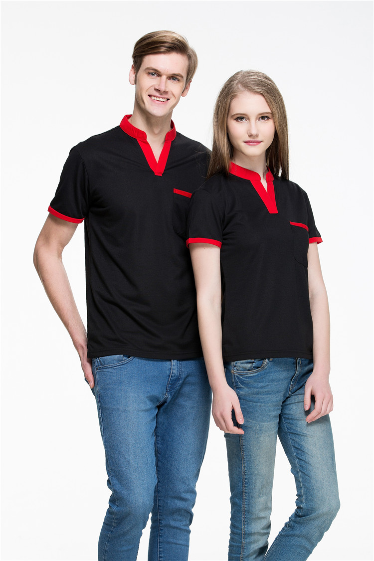 翻領(lǐng)工作服定做POLO衫定制短袖t恤文化廣告衫DIY企業(yè)團體服印logo(圖4)