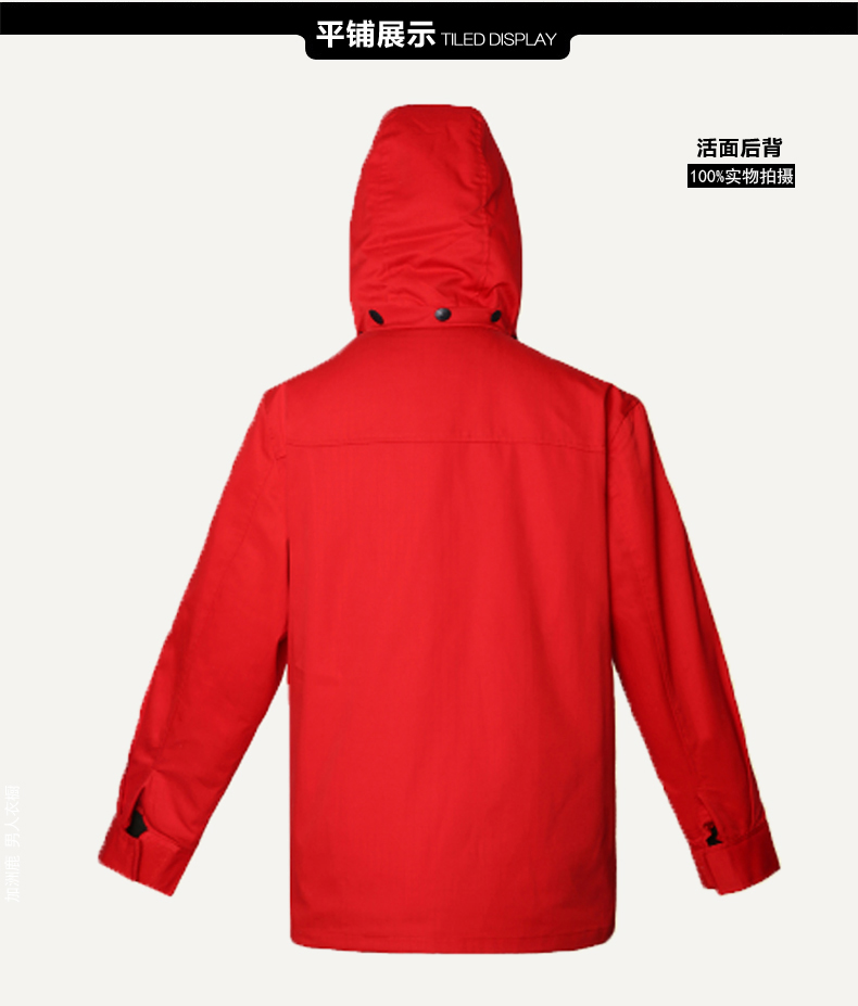 加油站工作服冬裝加厚棉衣男中石化中石油防靜電工作服棉服女保暖(圖7)