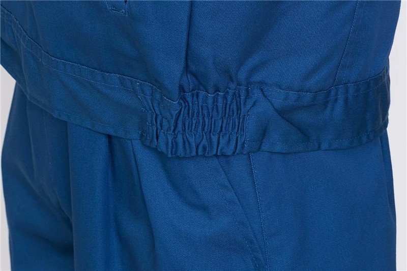 長(cháng)袖工作服套裝男定制印字團購春秋工裝車(chē)間廠(chǎng)服耐磨汽修服勞(圖7)