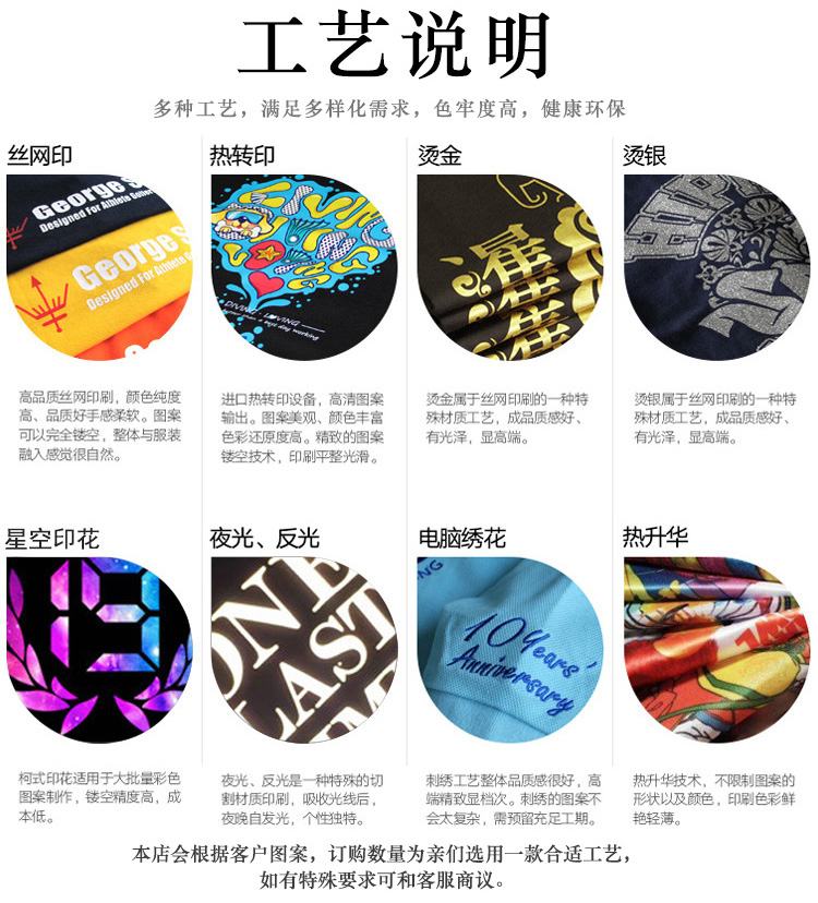 班服短袖來(lái)圖定制定做t恤中袖落肩半袖印圖片logo字diy工作衣服裝(圖13)