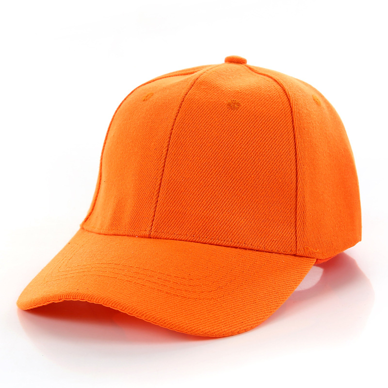 棒球帽定制工廠(chǎng)純色活動(dòng)帽定做成人棉質(zhì)鴨舌帽定做三明治廣告帽子(圖21)