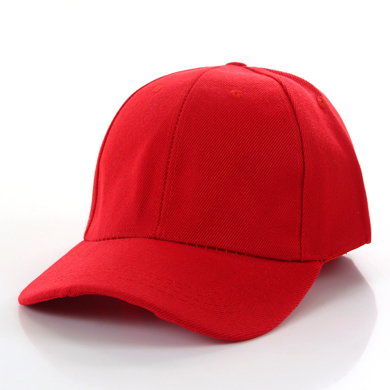 棒球帽定制工廠(chǎng)純色活動(dòng)帽定做成人棉質(zhì)鴨舌帽定做三明治廣告帽子(圖18)