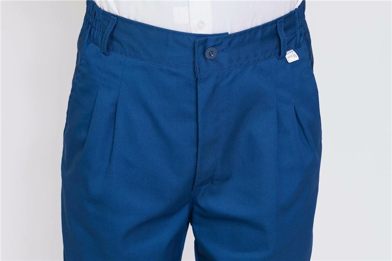 長(cháng)袖工作服套裝男定制印字團購春秋工裝車(chē)間廠(chǎng)服耐磨汽修服勞(圖4)