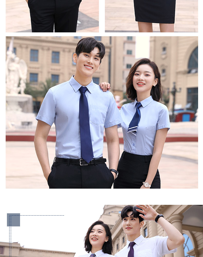 1888-品牌免燙彈力96%棉-男女同款短袖 3色(圖16)