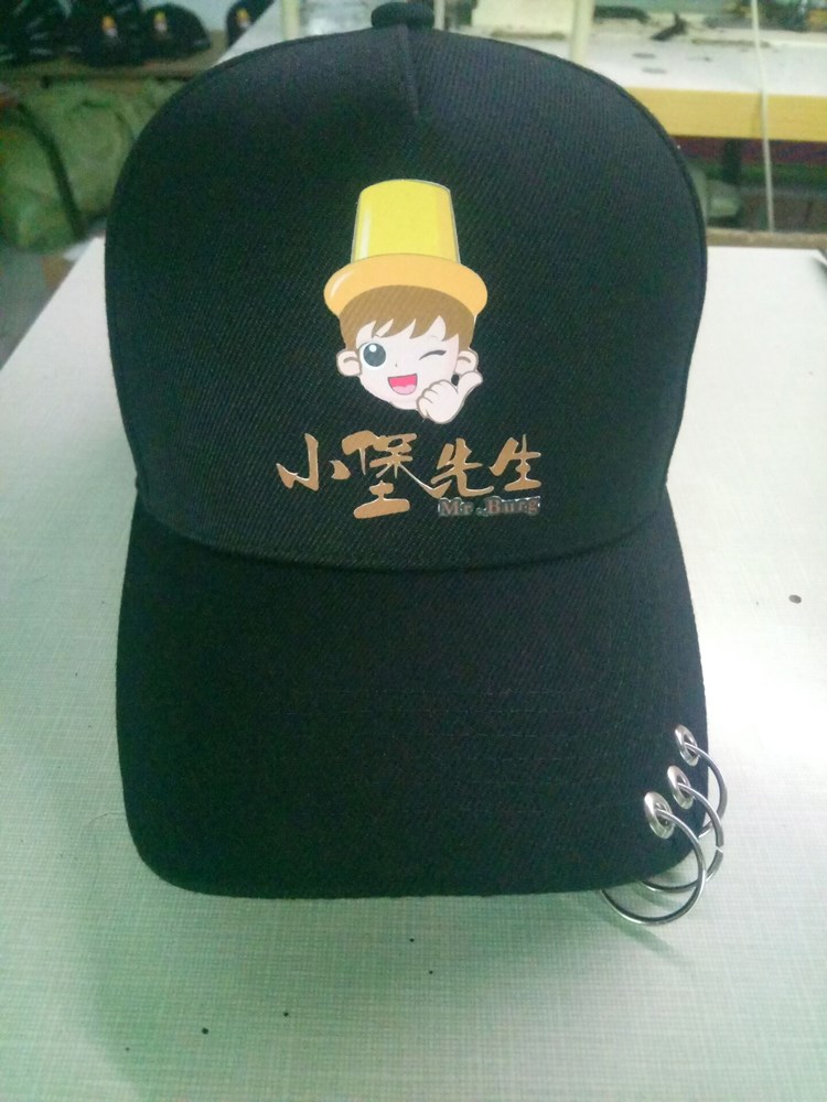 定制logo平沿嘻哈帽子男個(gè)性漁夫女刺繡印花韓版潮人鴨舌帽女訂做(圖18)