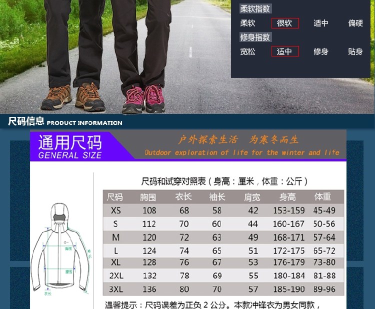 軍綠色沖鋒衣定制男女潮牌三合一兩件套防風(fēng)防水工作服刺繡印LOGO(圖12)