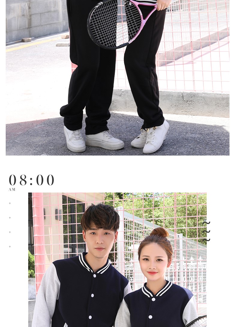衛衣定制工作服企業(yè)團體班服同學(xué)聚會(huì )棒球服加絨工作服外套印logo(圖5)