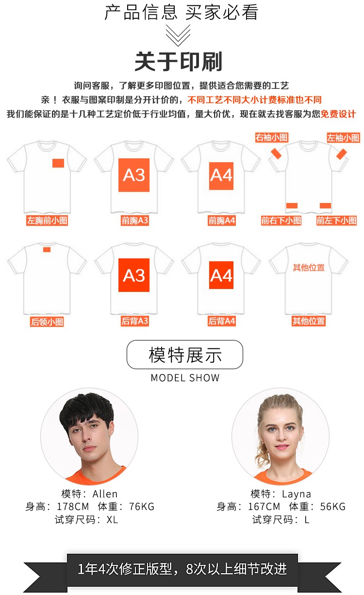 定制t恤團體衣服團建廣告衫服裝短袖工作服diy印字logo圖班服定做(圖2)