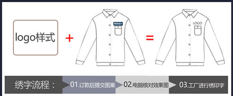 純棉防靜電工作服男春秋季長(cháng)袖車(chē)間汽修工人勞保服工作服套裝男(圖18)