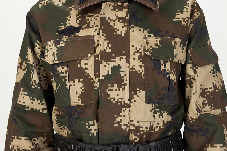 新式消防冬服荒漠迷彩林地數碼海洋雪地作訓服(圖1)
