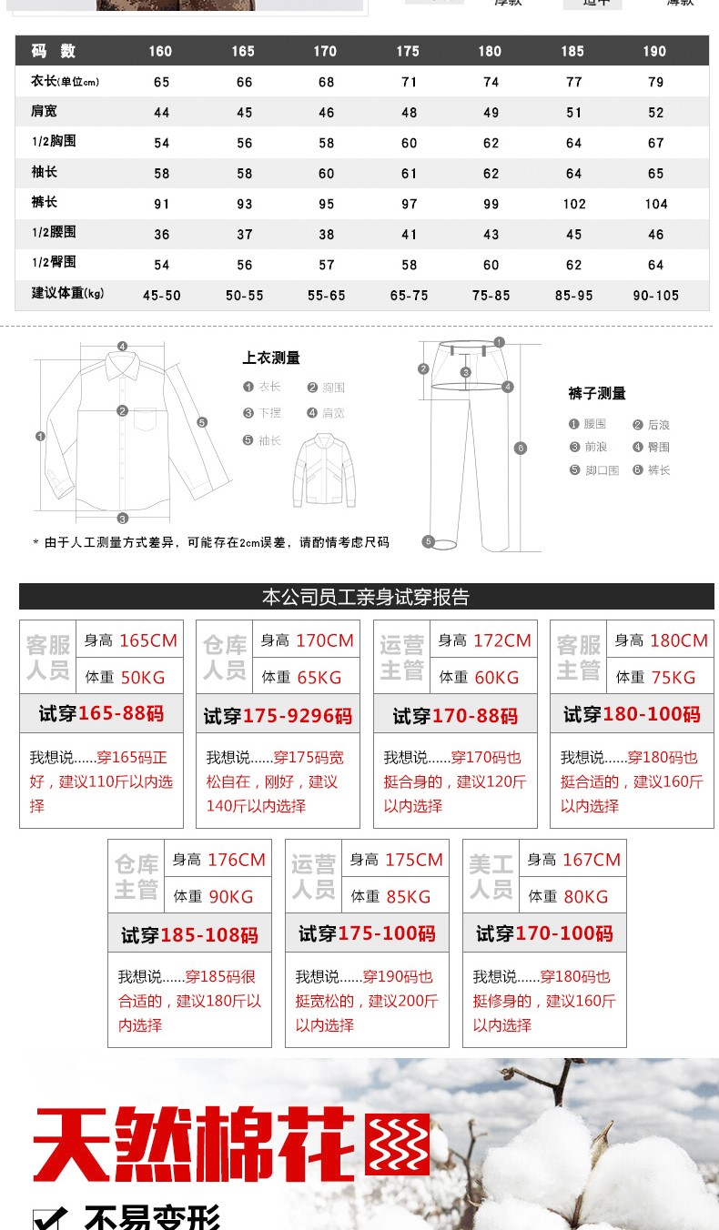 陸荒漠冬作訓迷彩服套裝男戶(hù)外軍迷訓練服作訓服勞保工作服(圖1)