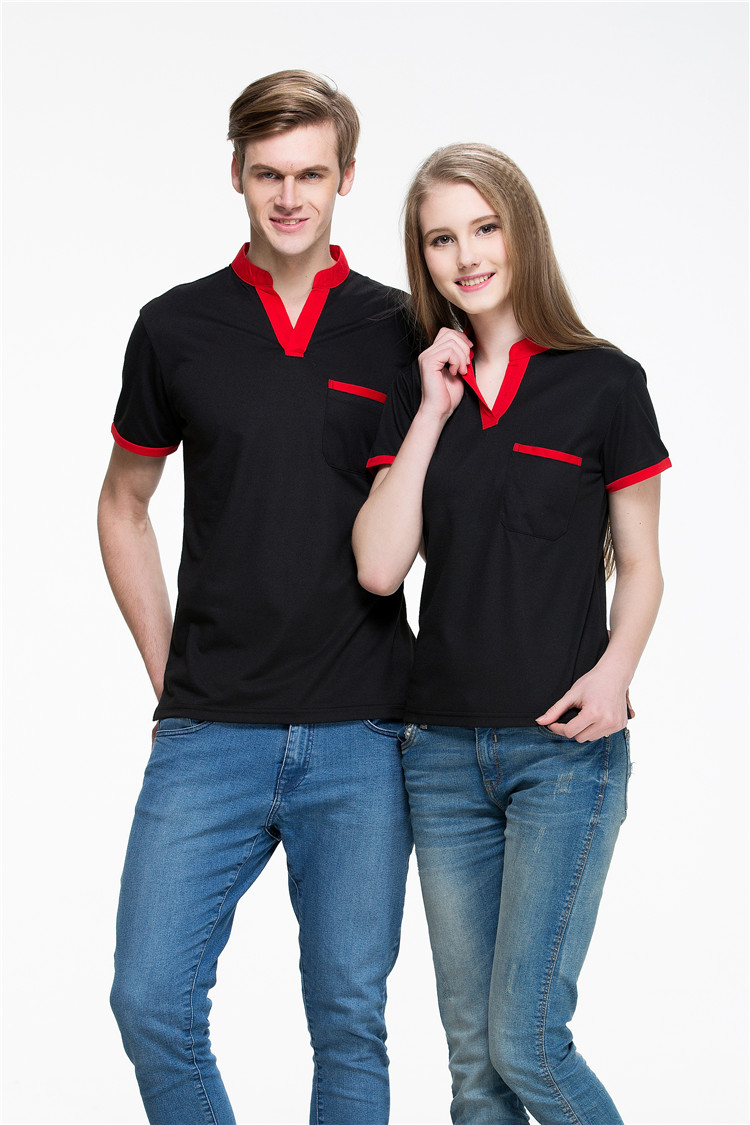 翻領(lǐng)工作服定做POLO衫定制短袖t恤文化廣告衫DIY企業(yè)團體服印logo(圖3)