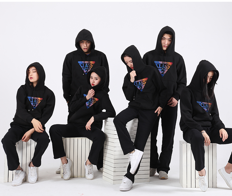 衛衣定制印logo工作服連帽班服套頭印字同學(xué)聚會(huì )20年加絨秋冬外套(圖8)