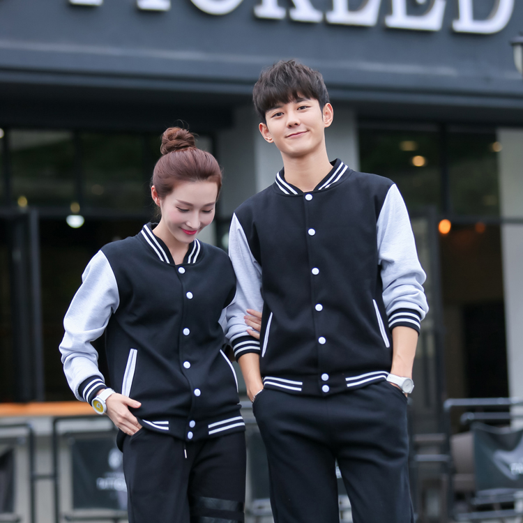 衛衣定制logo加絨外套工作服棒球服企業(yè)訓練服秋冬季團體同學(xué)聚會(huì )(圖3)