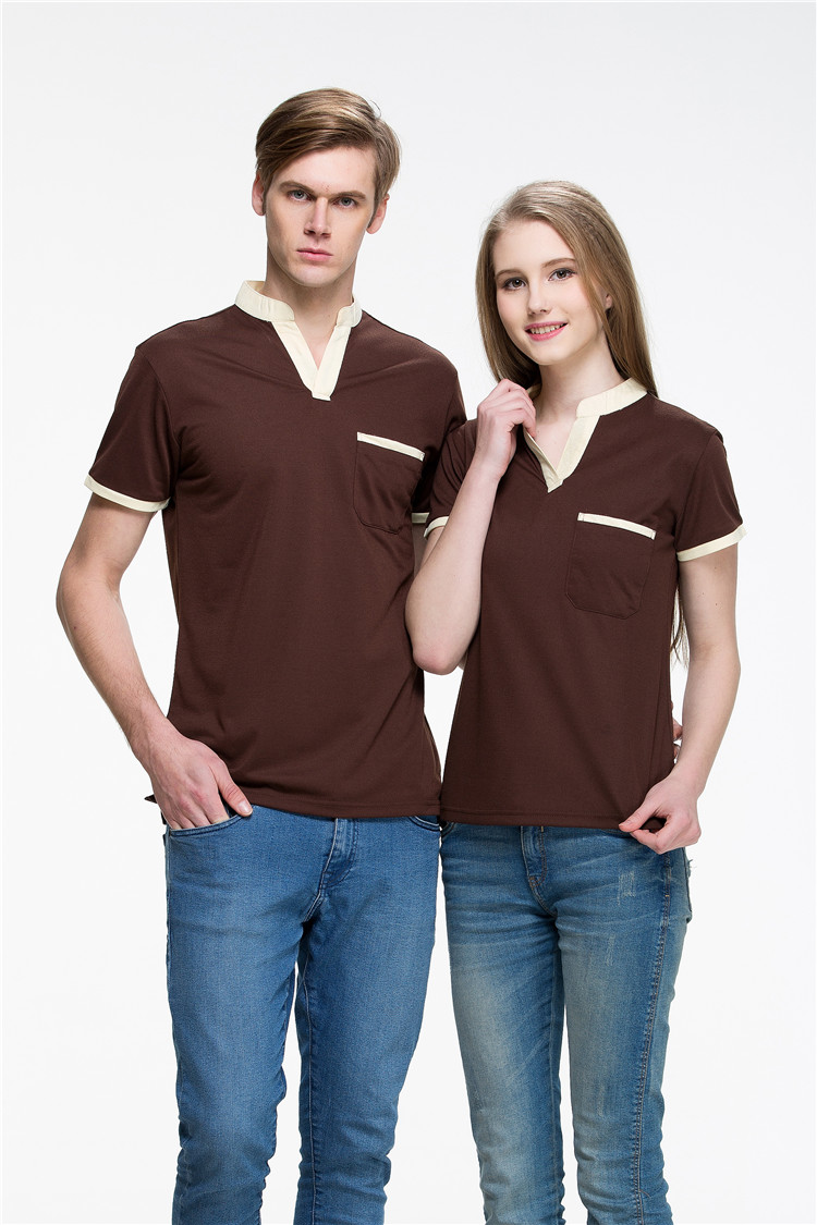翻領(lǐng)工作服定做POLO衫定制短袖t恤文化廣告衫DIY企業(yè)團體服印logo(圖10)