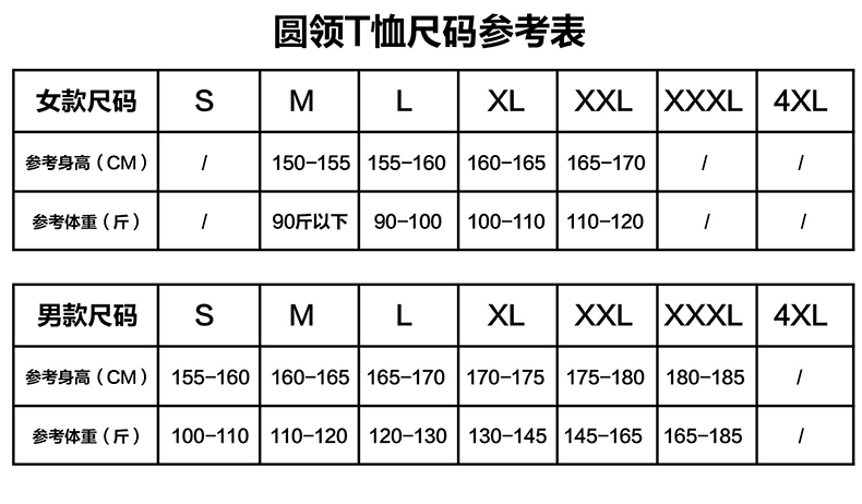 定制圓領(lǐng)t恤diy短袖文化廣告衫工作服同學(xué)聚會(huì )班服定做印字logo(圖9)