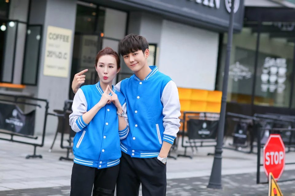 diy棒球服定制衛衣logo團隊服裝定做班服印字外套長(cháng)袖工作服刺繡(圖4)