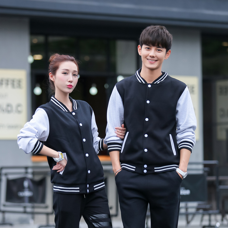 衛衣定制logo加絨外套工作服棒球服企業(yè)訓練服秋冬季團體同學(xué)聚會(huì )(圖4)
