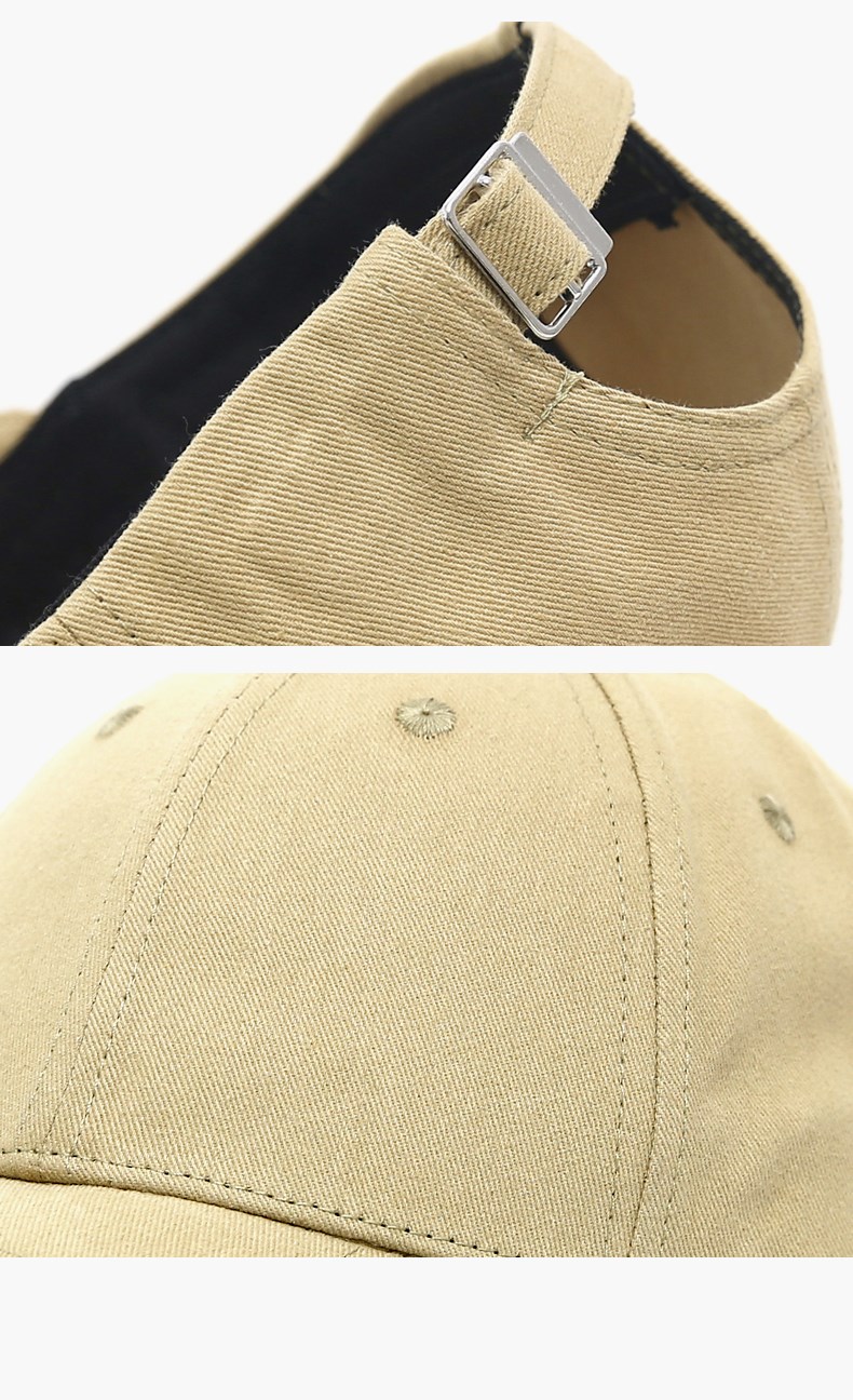 棒球帽定制logo輕水洗純棉休閑鴨舌帽印字刺繡訂做男女帽子定做(圖13)