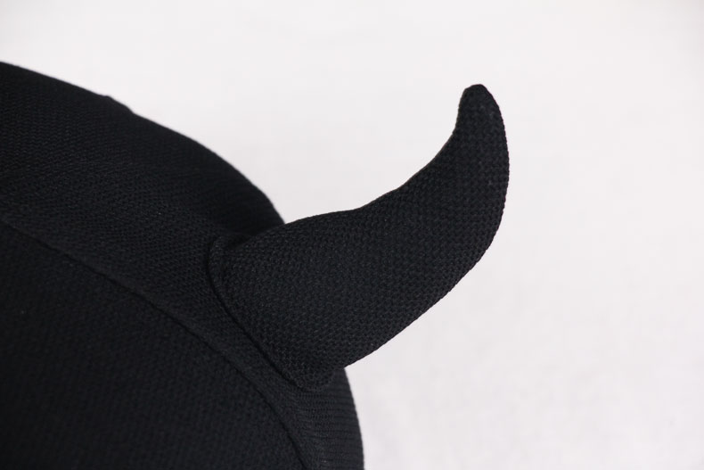 TOPCUL定制黑牛角刺繡印LOGO嘻哈帽男女帽子平沿帽街舞帽棒球帽子(圖10)