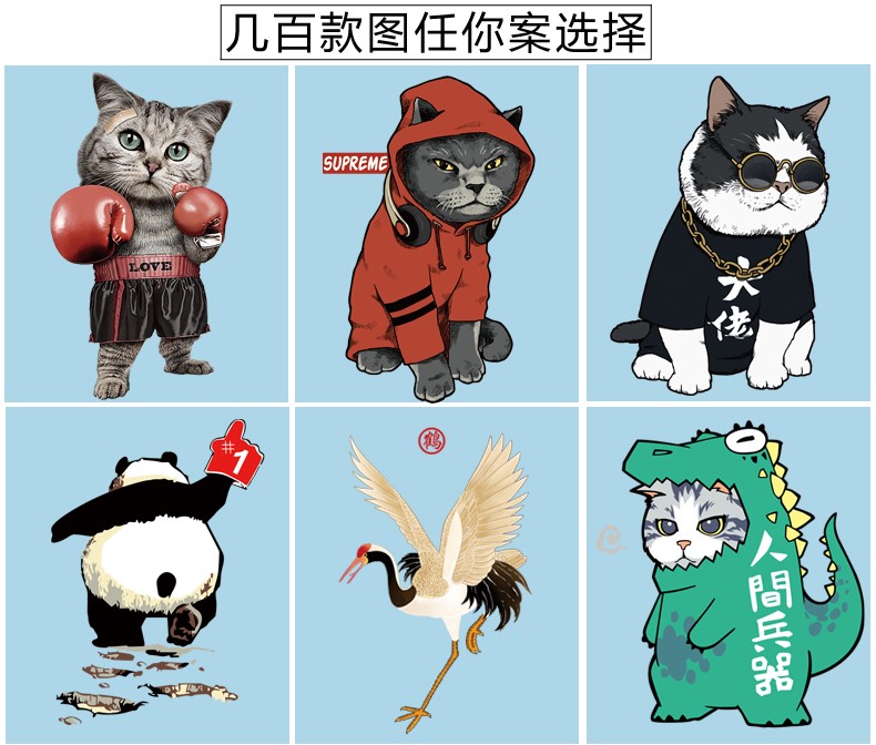 短袖t恤男中袖五分袖5分袖半袖半截袖潮流寬松學(xué)生白色純棉夏裝丅(圖6)
