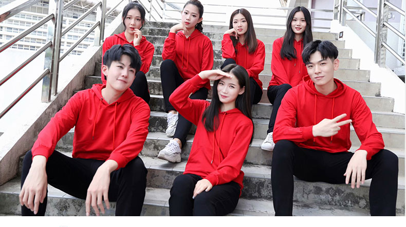 秋季新款衛衣定制logo長(cháng)袖外套棒球服來(lái)圖定做連帽工作服印字logo(圖13)