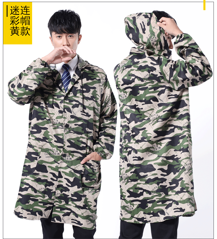 定制綠色褂工作服男長(cháng)款上衣印字logo倉庫搬運工裝罩衣勞保服耐磨(圖4)