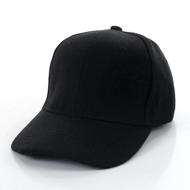棒球帽定制工廠(chǎng)純色活動(dòng)帽定做成人棉質(zhì)鴨舌帽定做三明治廣告帽子(圖11)