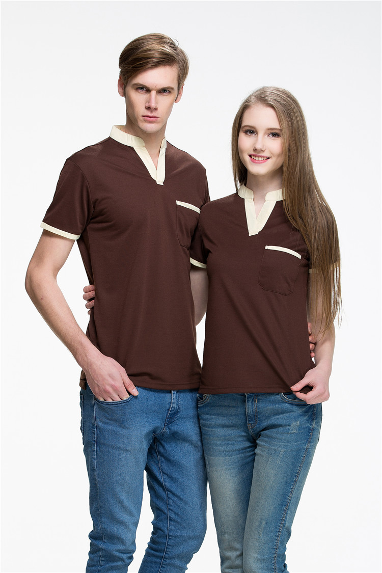 翻領(lǐng)工作服定做POLO衫定制短袖t恤文化廣告衫DIY企業(yè)團體服印logo(圖9)
