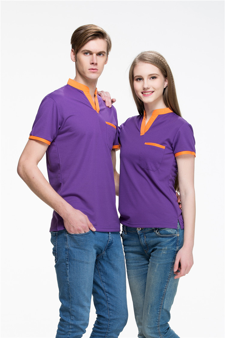 翻領(lǐng)工作服定做POLO衫定制短袖t恤文化廣告衫DIY企業(yè)團體服印logo(圖11)