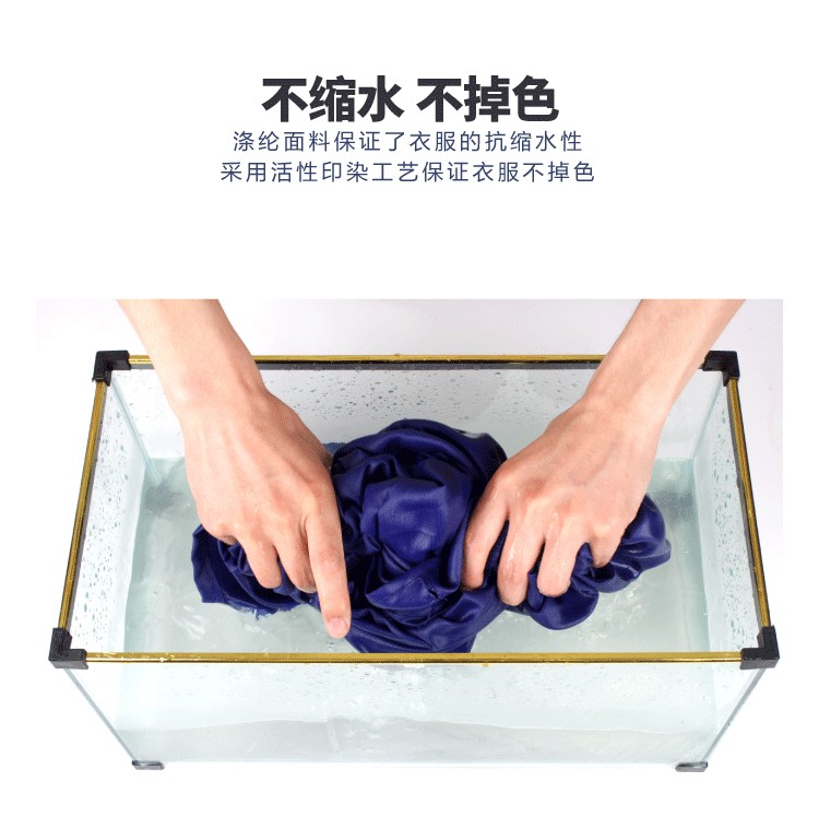 藍大褂工作服男女勞保服罩衣倉庫搬運工服長(cháng)袖耐磨防塵長(cháng)款長(cháng)大褂(圖1)