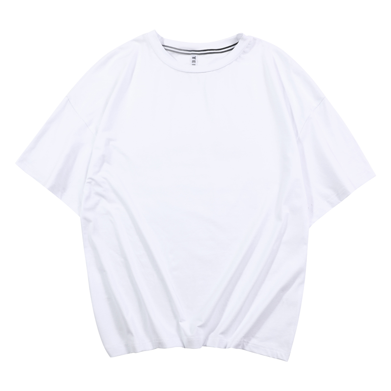 韓版學(xué)生班服定制短袖t恤印圖五5分中袖寬松純棉圓領(lǐng)畢業(yè)聚會(huì )服(圖12)