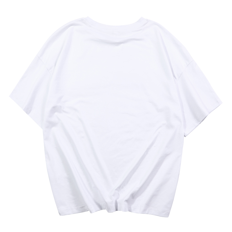 韓版學(xué)生班服定制短袖t恤印圖五5分中袖寬松純棉圓領(lǐng)畢業(yè)聚會(huì )服(圖17)