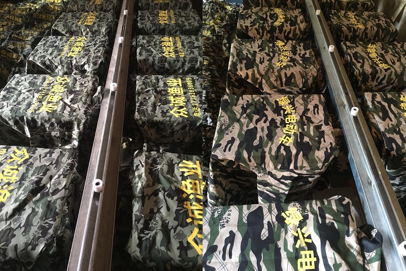 迷彩大褂長(cháng)袖工作服搬運服工廠(chǎng)車(chē)間勞保服防污外套工程服定制(圖24)