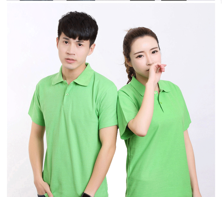 純棉圓領(lǐng)短袖廣告衫T恤diy工作服定制團體服印logo班服文化衫定制(圖38)