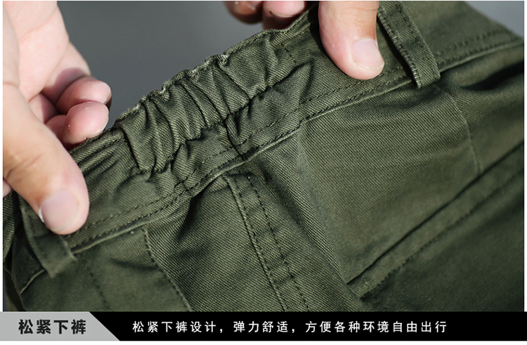 戶(hù)外迷彩服軍裝套裝男特種兵作戰服純棉耐磨作訓服春秋工作服(圖4)
