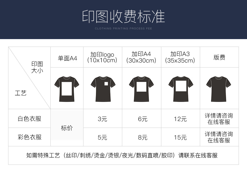 班服定制t恤文化衫polo工作服定做diy廣告衫logo純棉短袖同學(xué)聚會(huì )(圖22)