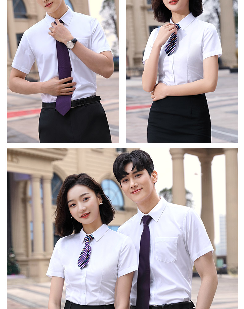 1888-品牌免燙彈力96%棉-男女同款短袖 3色(圖12)