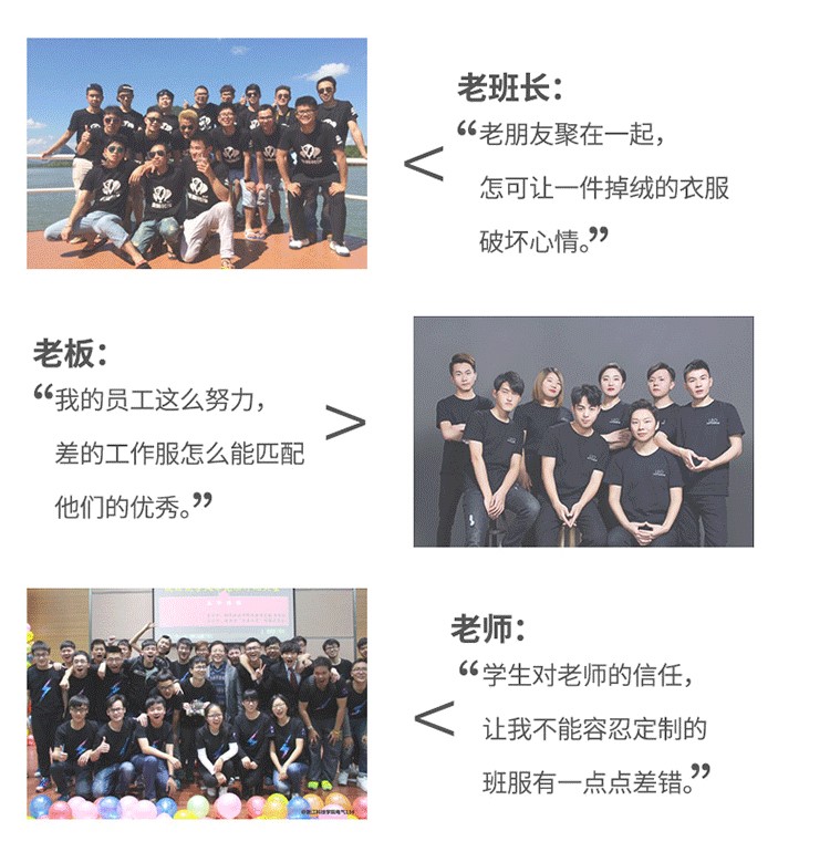 200克精梳棉圓領(lǐng)廣告衫 班服 工作服短袖T恤 團體活動(dòng)文化衫定制(圖2)