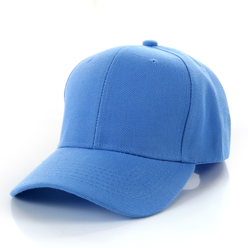 棒球帽定制工廠(chǎng)純色活動(dòng)帽定做成人棉質(zhì)鴨舌帽定做三明治廣告帽子(圖19)