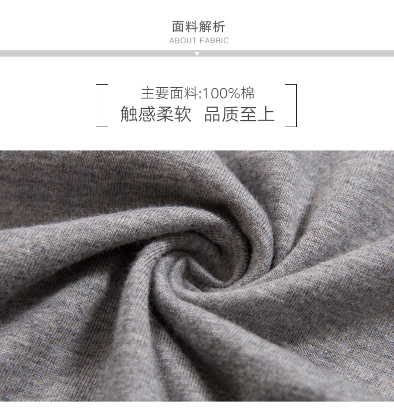 男士T恤春夏純棉簡(jiǎn)約短袖T恤3件百搭V領(lǐng)打底衫男(圖3)
