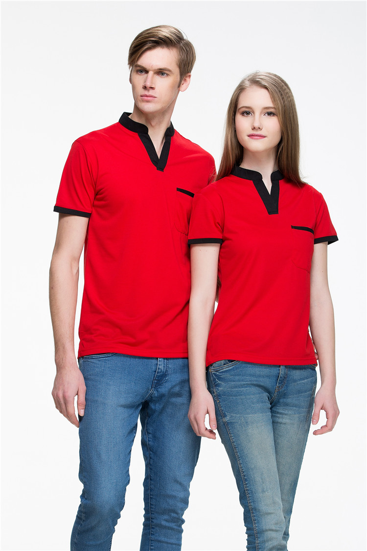 翻領(lǐng)工作服定做POLO衫定制短袖t恤文化廣告衫DIY企業(yè)團體服印logo(圖5)